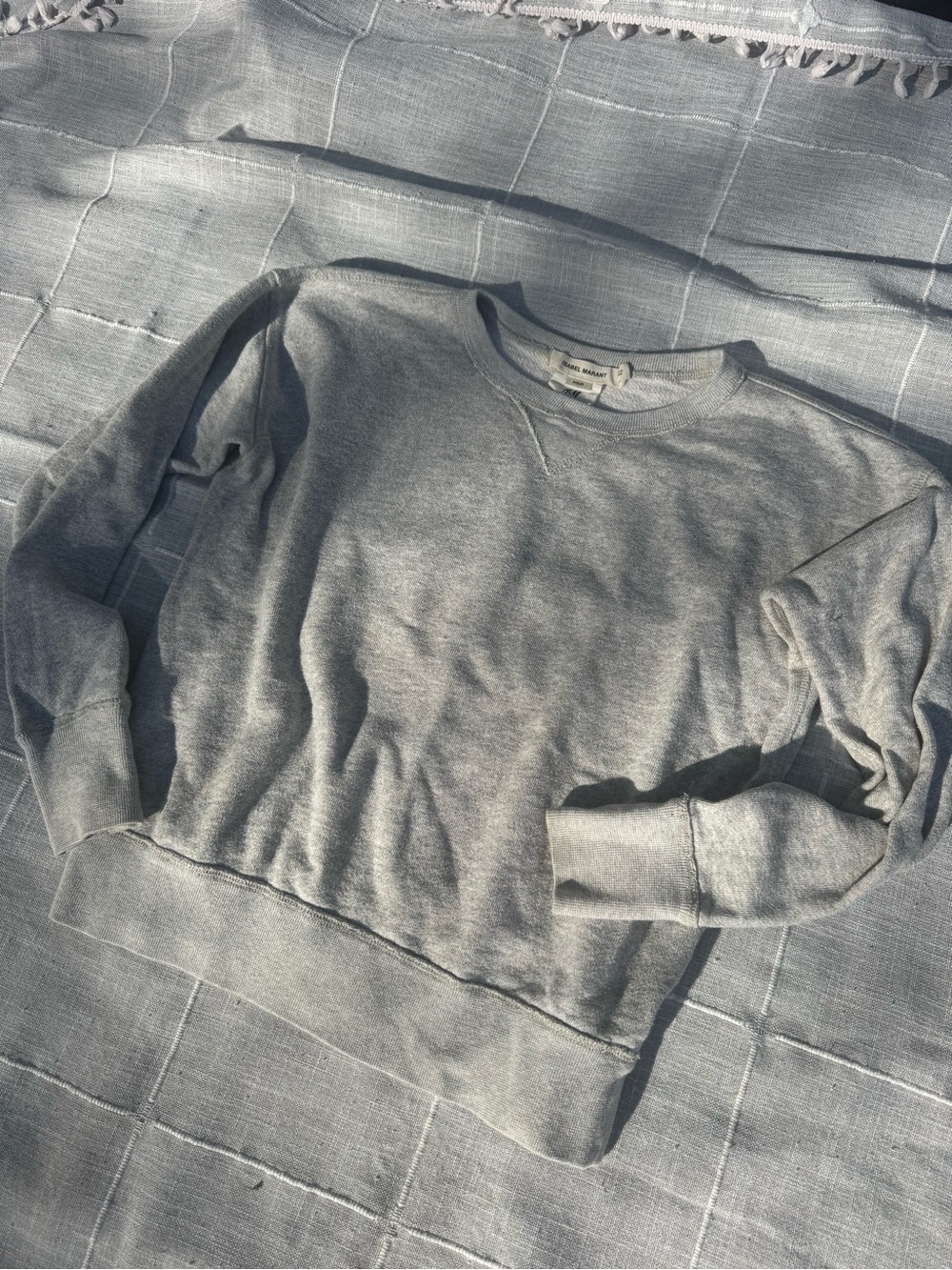 Isabel Marant Light Gray Crewneck Sweatshirt